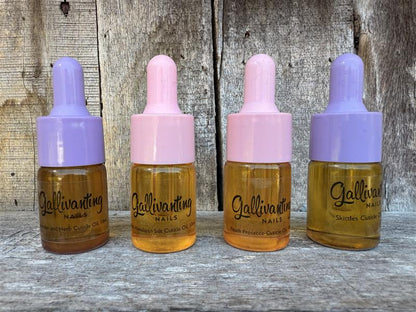 10ml Cuticle Oils in glass dropper bottles