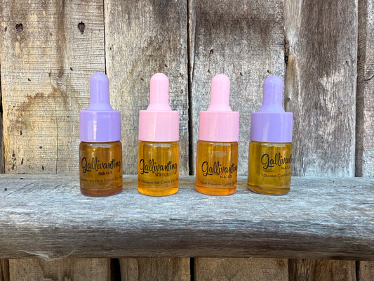 10ml Cuticle Oils in glass dropper bottles