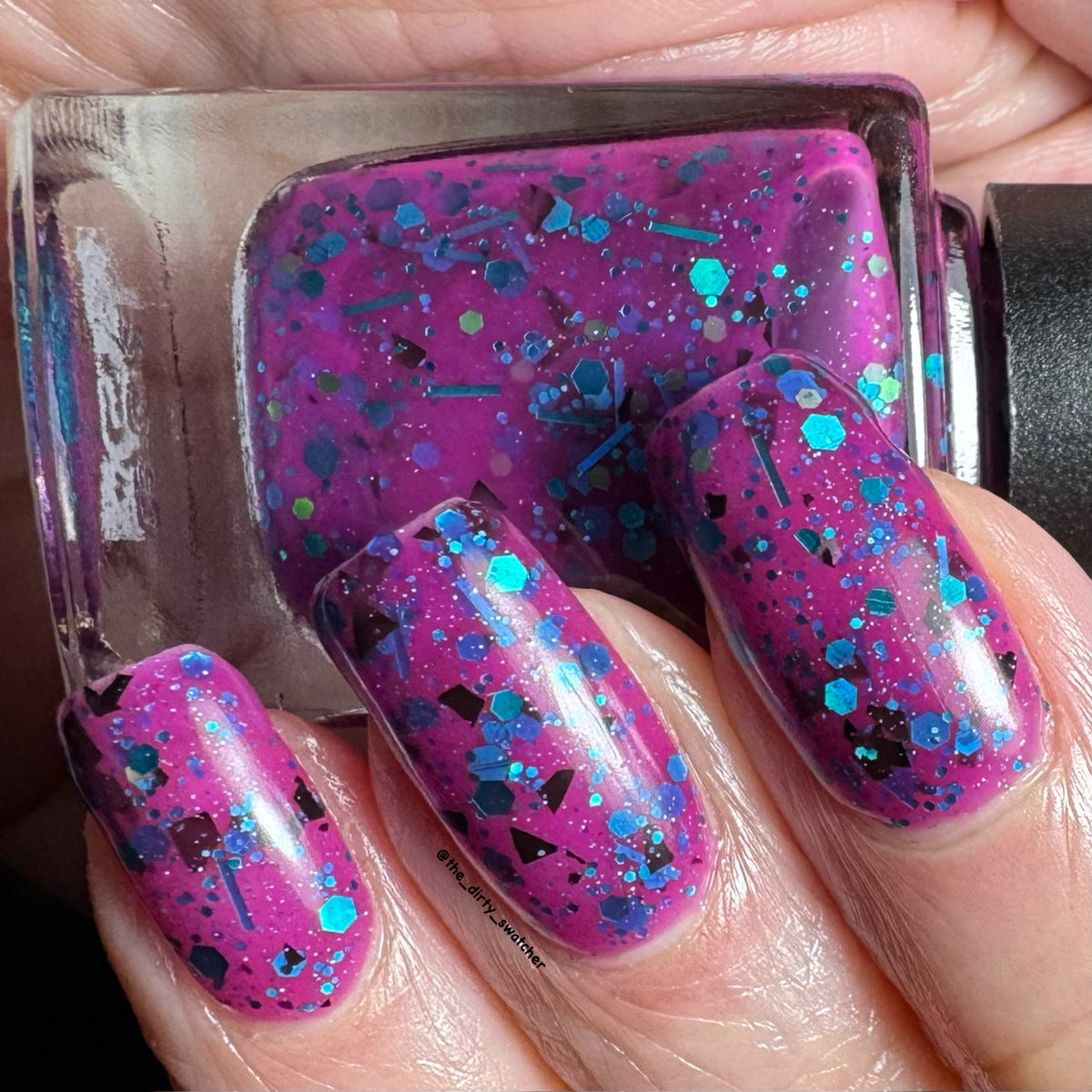 Gallivanting Nails - Hey Boo-tiful (Crelly / Glitter) (Overpour Shade)
