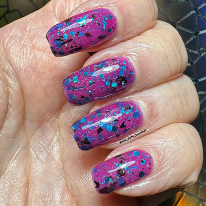 Gallivanting Nails - Hey Boo-tiful (Crelly / Glitter) (Overpour Shade)