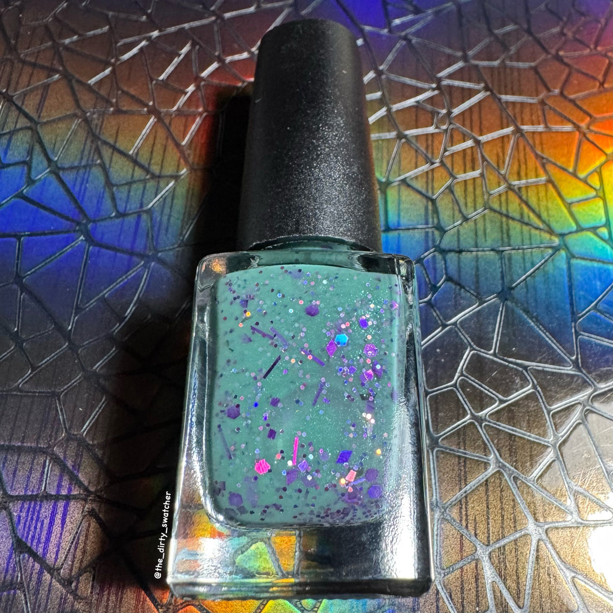 Gallivanting Nails - A Smile So Bewitching (Crelly / Glitter) (Overpour Shade)