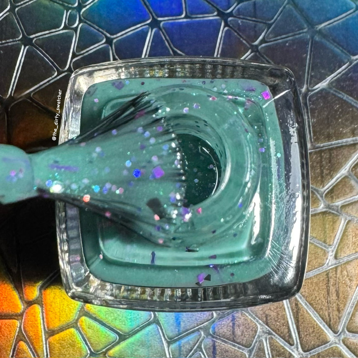 Gallivanting Nails - A Smile So Bewitching (Crelly / Glitter) (Overpour Shade)
