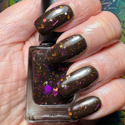 Gallivanting Nails - Graveyard Smash (Jelly / Glitter)