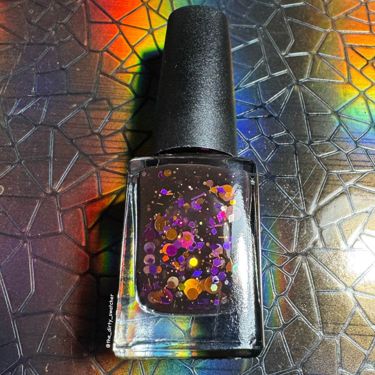 Gallivanting Nails - Graveyard Smash (Jelly / Glitter) (Overpour Shade)