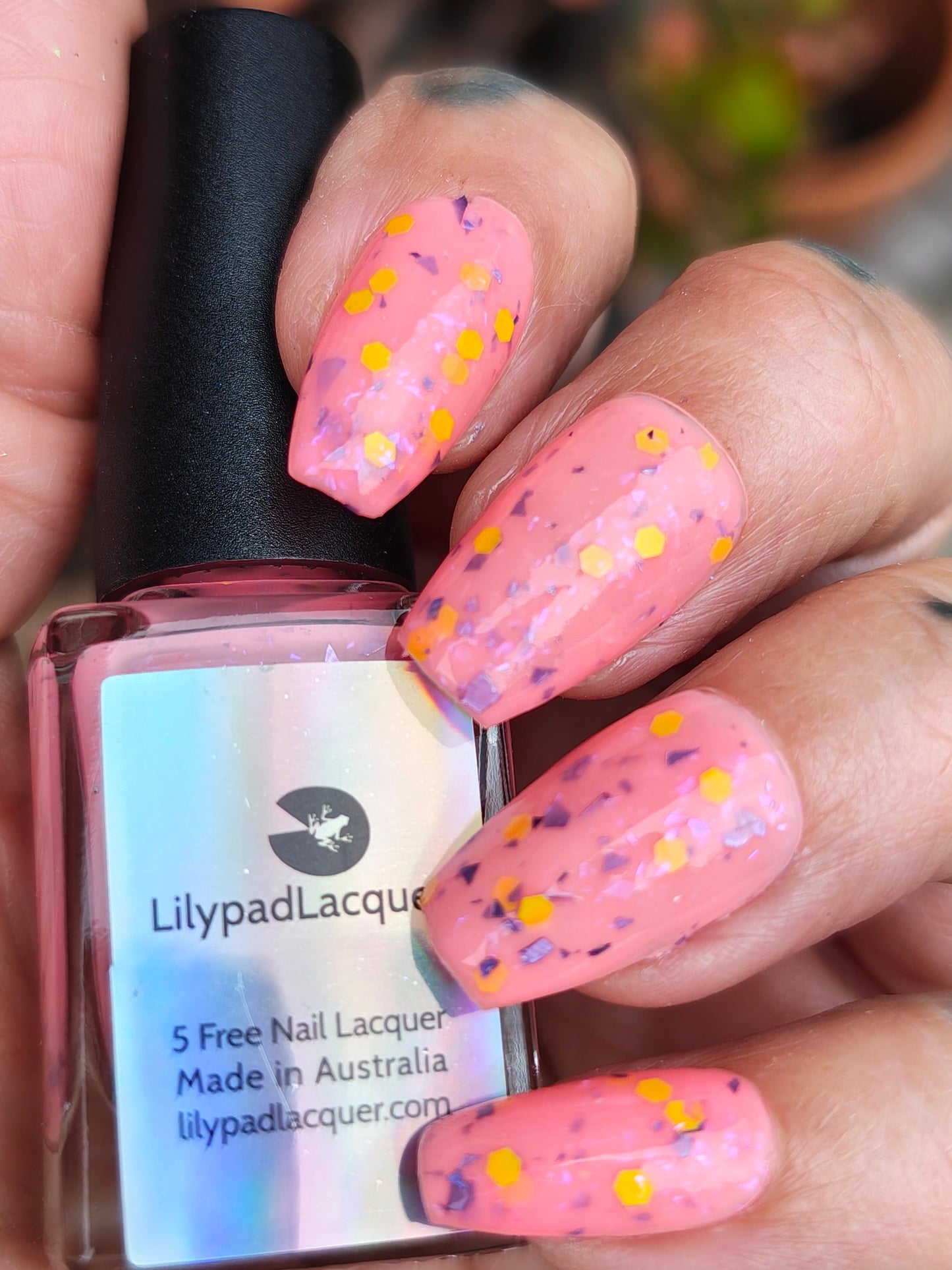 ⭐Lilypad Lacquer - By the Light of the Moon (Crelly / Glitter)