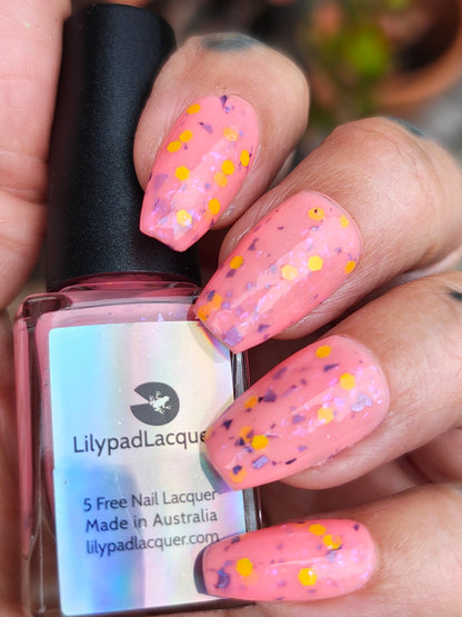 ⭐Lilypad Lacquer - By the Light of the Moon (Crelly / Glitter)