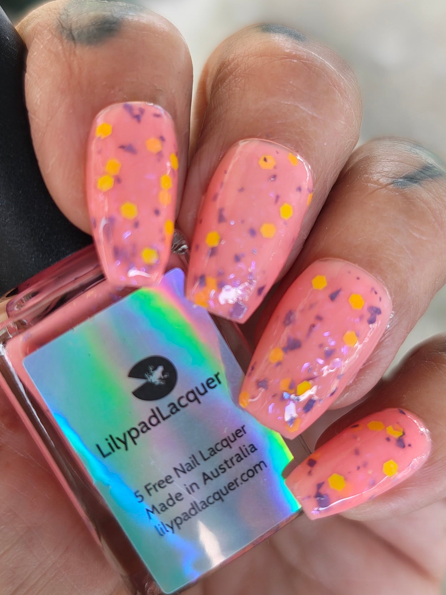 ⭐Lilypad Lacquer - By the Light of the Moon (Crelly / Glitter)
