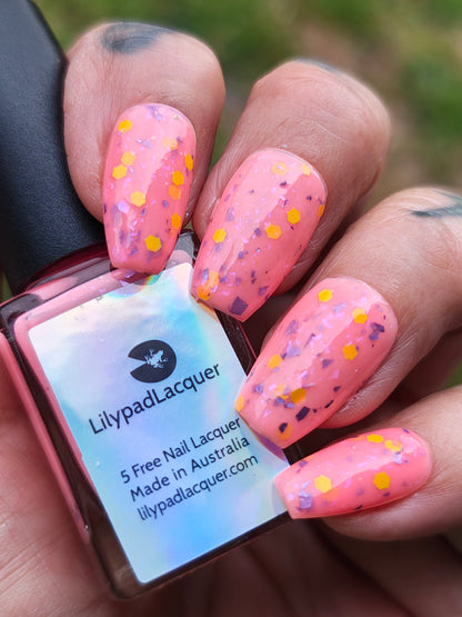 ⭐Lilypad Lacquer - By the Light of the Moon (Crelly / Glitter)