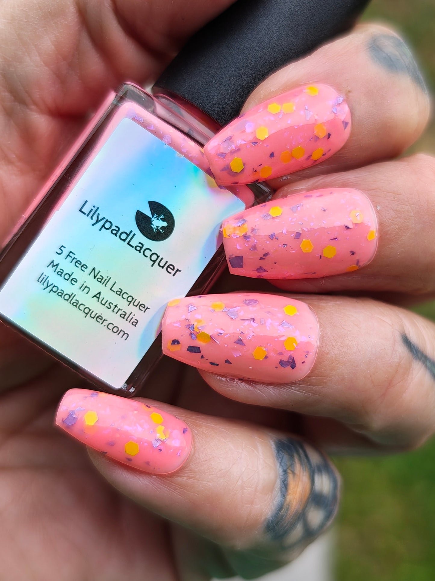 ⭐Lilypad Lacquer - By the Light of the Moon (Crelly / Glitter)