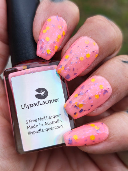 ⭐Lilypad Lacquer - By the Light of the Moon (Crelly / Glitter)