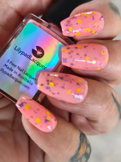 ⭐Lilypad Lacquer - By the Light of the Moon (Crelly / Glitter)