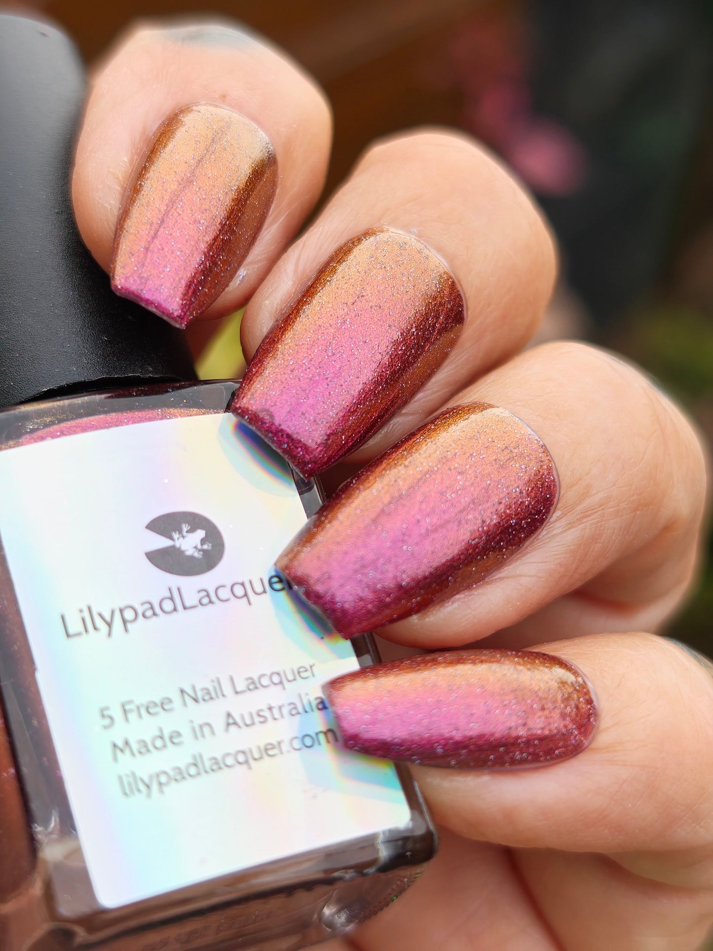 ⭐Lilypad Lacquer - Witch Wine (Shimmer/Holo)