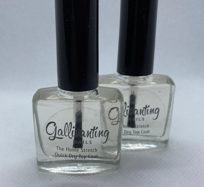 Gallivanting Nails - Quick Dry Top Coat "The Home Stretch"