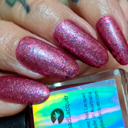 ⭐Lilypad Lacquer - Toxic Beauty (Flakies)