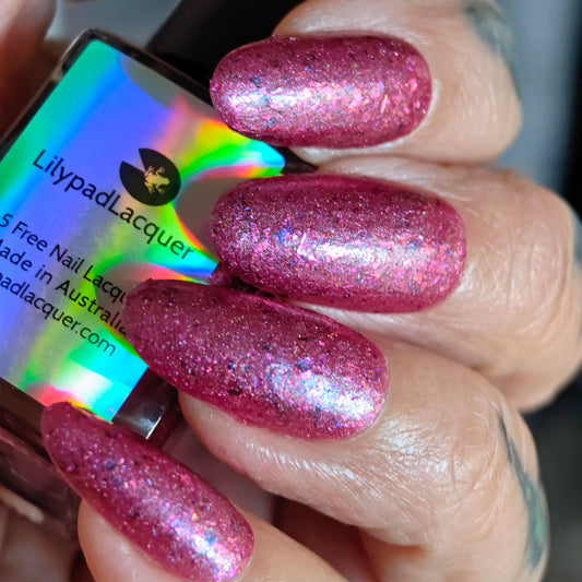 ⭐Lilypad Lacquer - Toxic Beauty (Flakies)