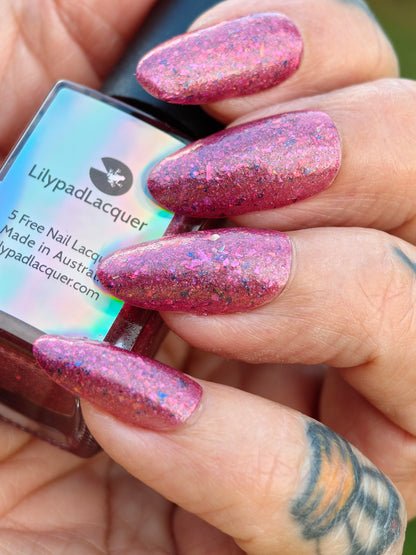 ⭐Lilypad Lacquer - Toxic Beauty (Flakies)