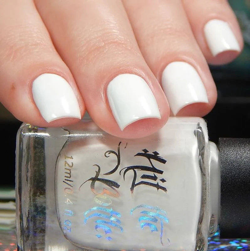 Hit The Bottle - White Undies - White peel off base coat