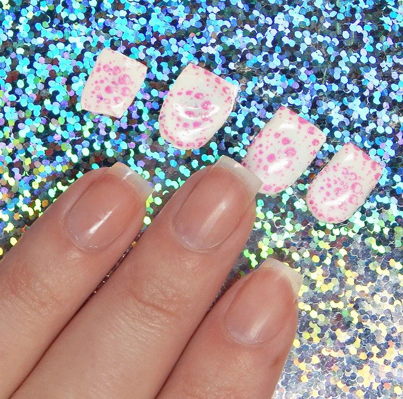 Hit The Bottle - White Undies - White peel off base coat