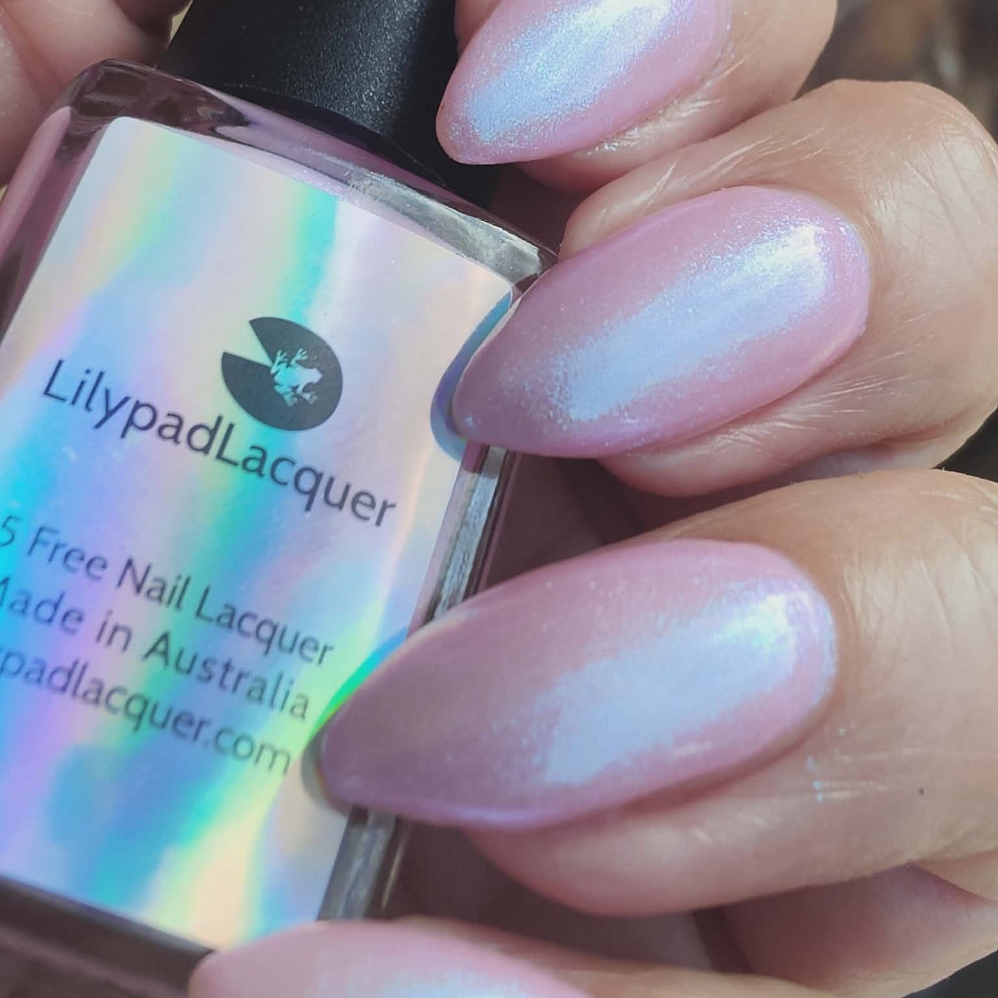 ⭐Lilypad Lacquer - Tickled Pink (Shimmer)