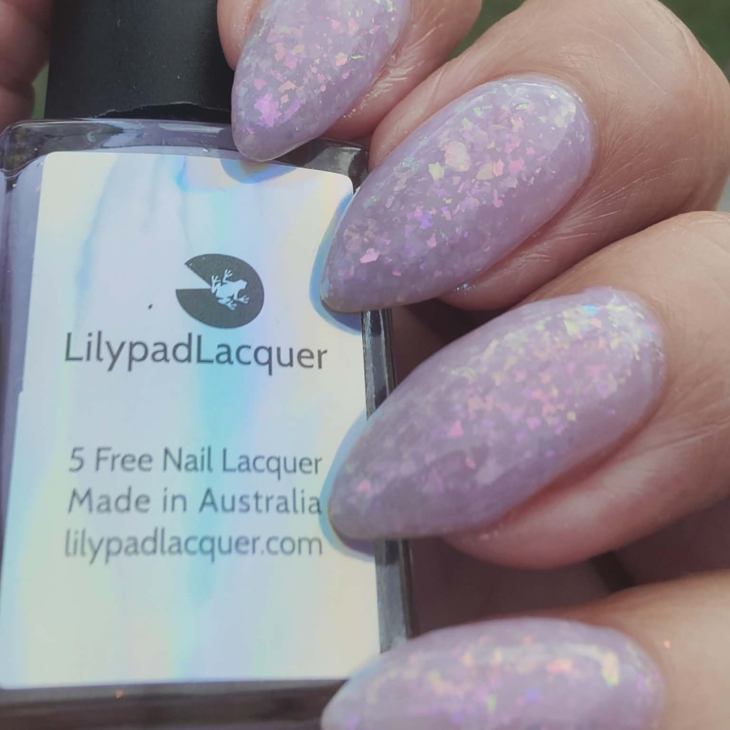 ⭐Lilypad Lacquer - Lavender Fantasy (Flakies)
