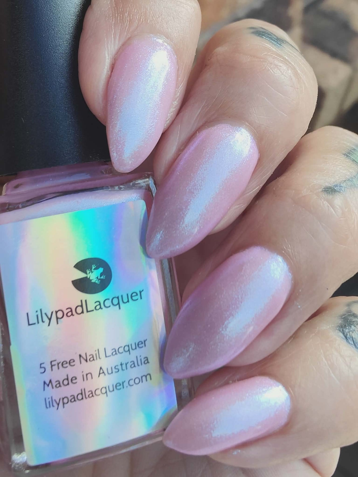 ⭐Lilypad Lacquer - Tickled Pink (Shimmer)