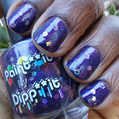 ⭐Paint It By Dipp It - Girls 4Eva (shimmer, glitter) (Overpour Shade)