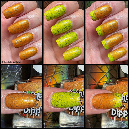 ⭐Paint It By Dipp It - This is the Skin of a Pumpkin (Thermal / Glitter)