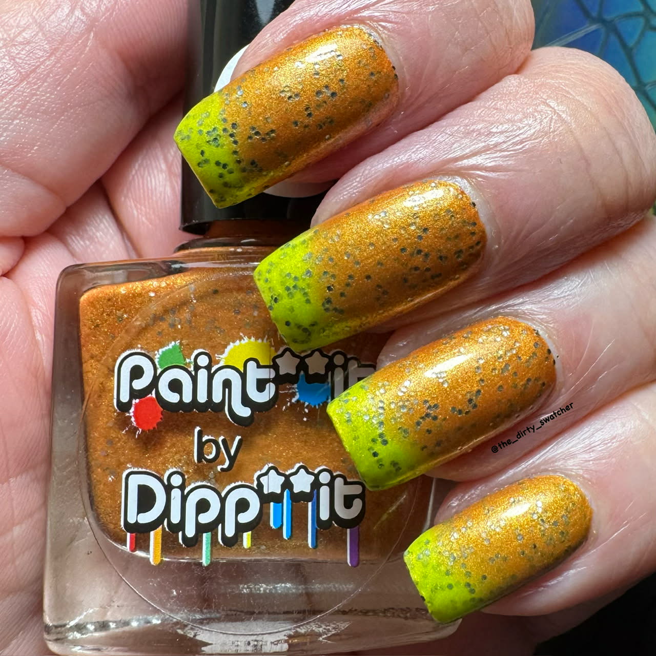 ⭐Paint It By Dipp It - This is the Skin of a Pumpkin (Thermal / Glitter)