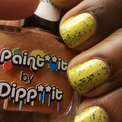 ⭐Paint It By Dipp It - This is the Skin of a Pumpkin (Thermal / Glitter)
