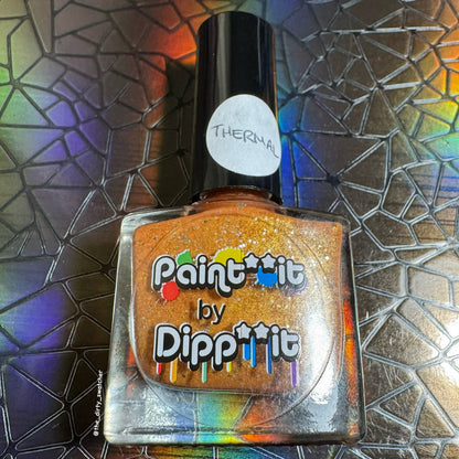 ⭐Paint It By Dipp It - This is the Skin of a Pumpkin (Thermal / Glitter)