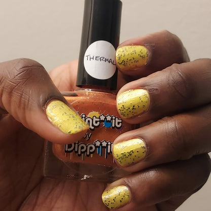 ⭐Paint It By Dipp It - This is the Skin of a Pumpkin (Thermal / Glitter)
