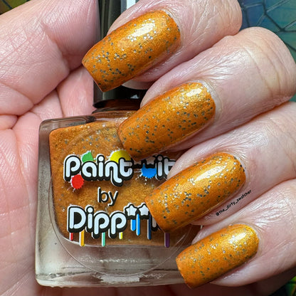 ⭐Paint It By Dipp It - This is the Skin of a Pumpkin (Thermal / Glitter)
