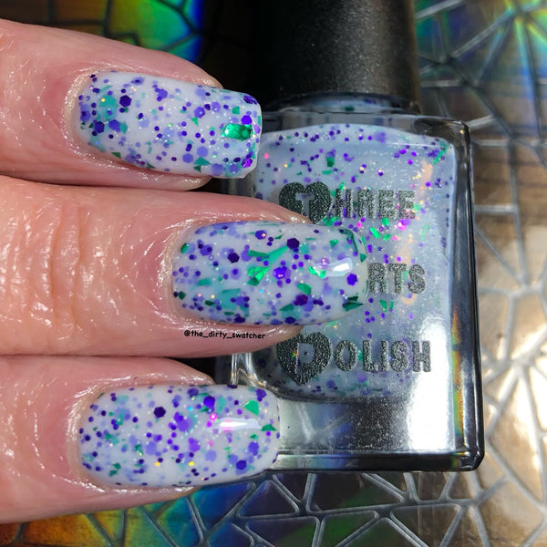 To Infinity And Beyond - Overpour Shade - Three Hearts Polish