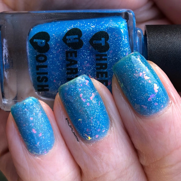 Unicorn Tears (Overpour Shade) - Three Hearts Polish