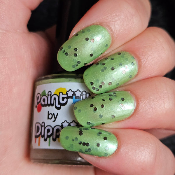 Choc Chip Off The Old Mint Block - Overpour Shade - Paint It By Dippit