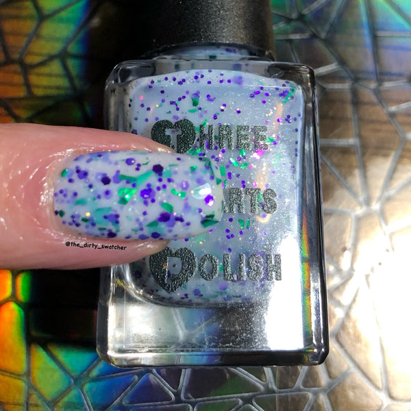 To Infinity And Beyond - Overpour Shade - Three Hearts Polish