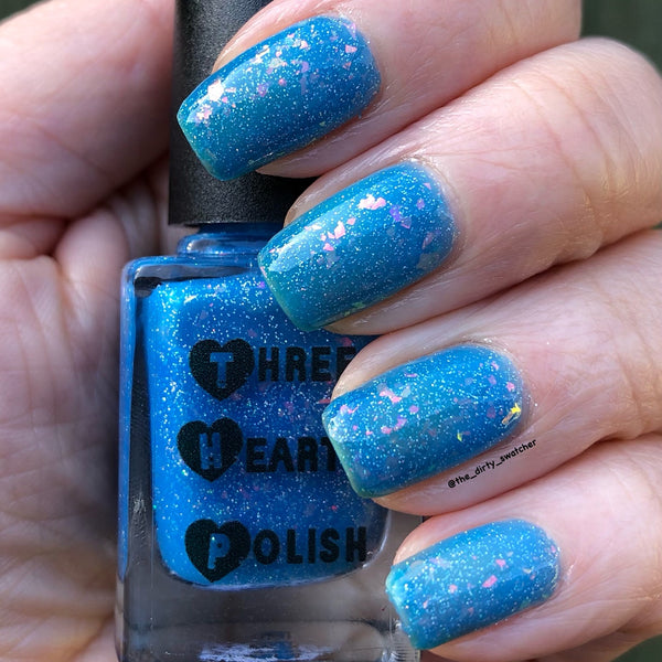 Unicorn Tears (Overpour Shade) - Three Hearts Polish