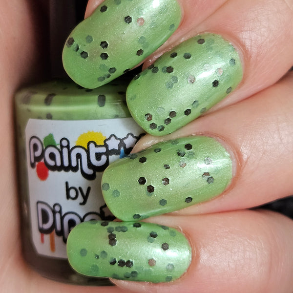 Choc Chip Off The Old Mint Block - Overpour Shade - Paint It By Dippit