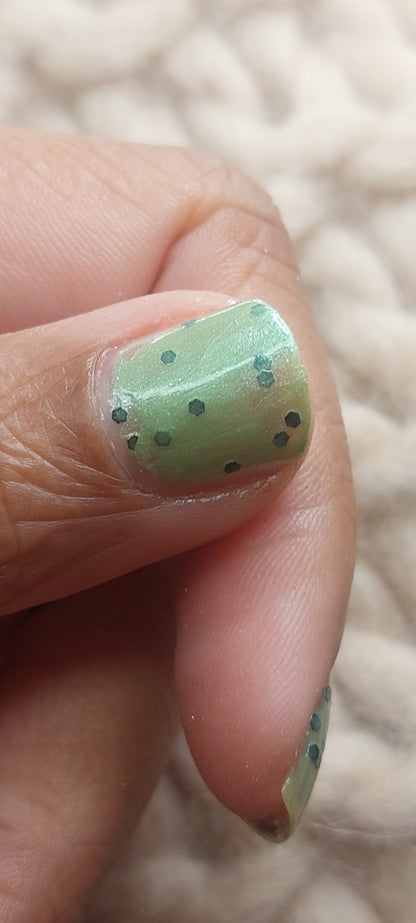 Choc Chip Off The Old Mint Block - Overpour Shade - Paint It By Dippit