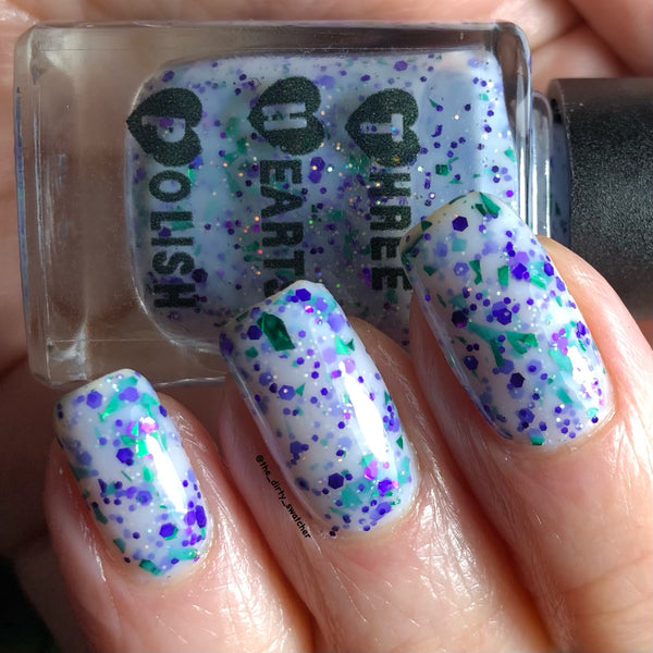 To Infinity And Beyond - Overpour Shade - Three Hearts Polish